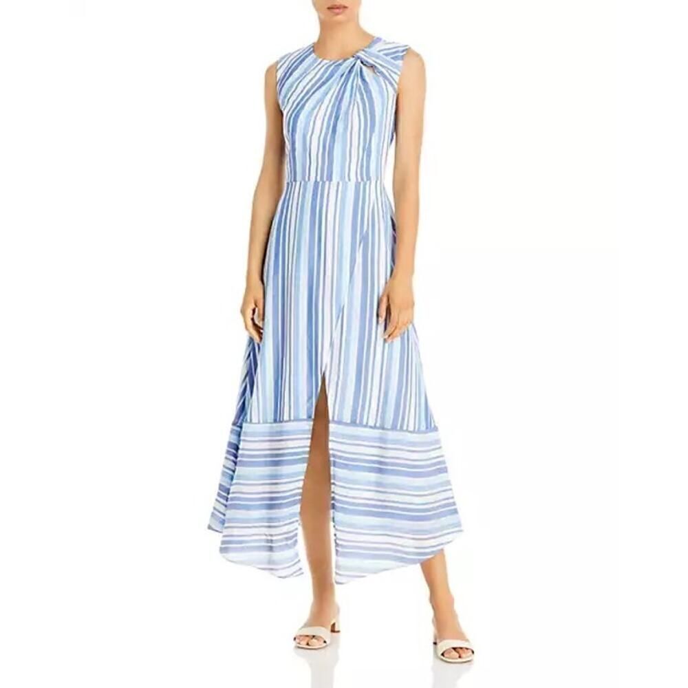 MILLY Noelle Spring Striped Dress Size 2 MSRP: $428